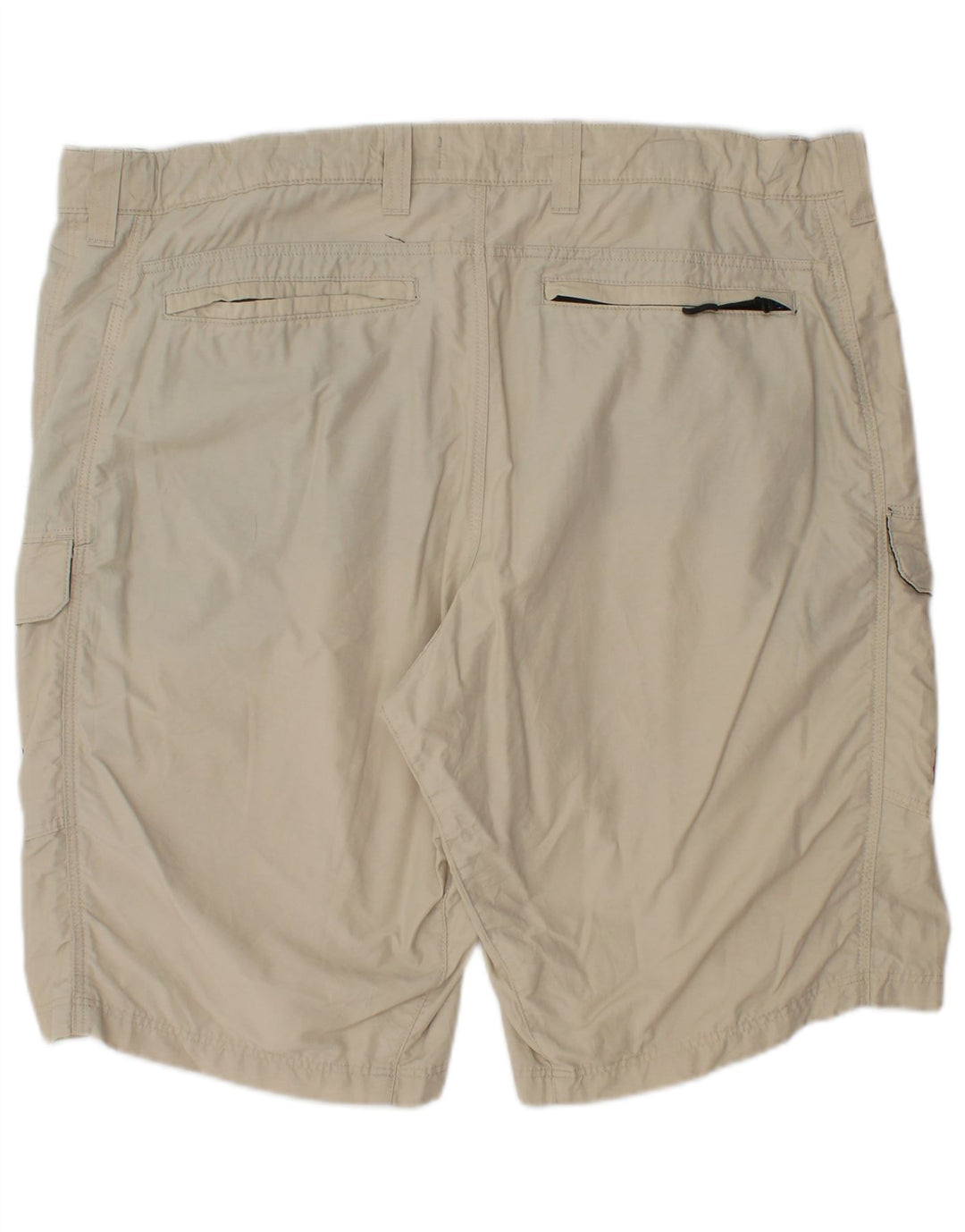MARKS & SPENCER Mens Cargo Shorts W42 2XL Beige Cotton