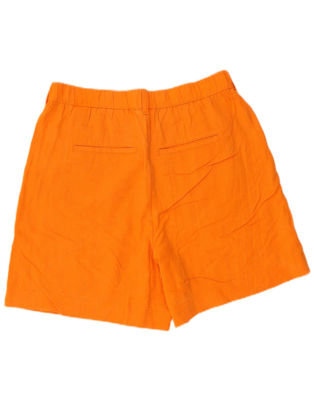 MARKS & SPENCER Womens Per Una Chino Shorts UK 12 Medium W32 Orange