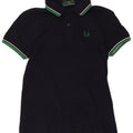 Fred Perry Herre poloskjorte lille marineblå stribet bomuld