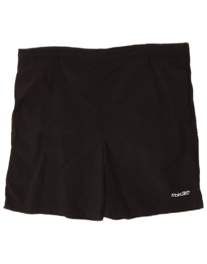 Reebok Badeshorts til mænd Stor sort nylon