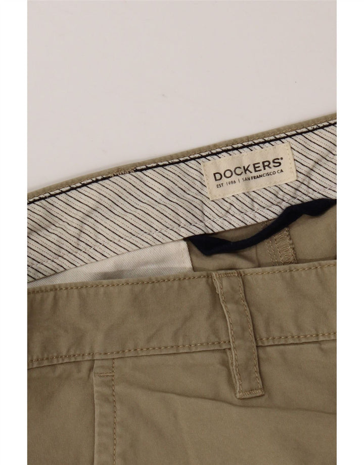 Dockers Chino Shorts til mænd W36 Large Khaki Bomuld