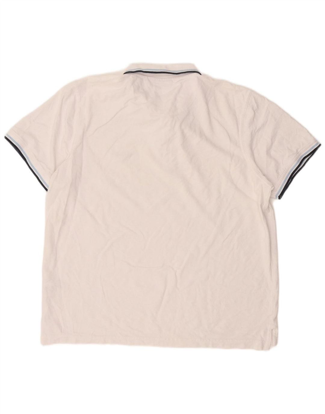 Pierre Cardin Herre Regular Fit Polo Shirt Stor hvid bomuld
