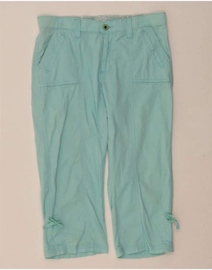LEE Womens Straight Capri Trousers US 8 Medium W31 L20 Blue Cotton Vintage Lee and Second-Hand Lee from Messina Hembry 