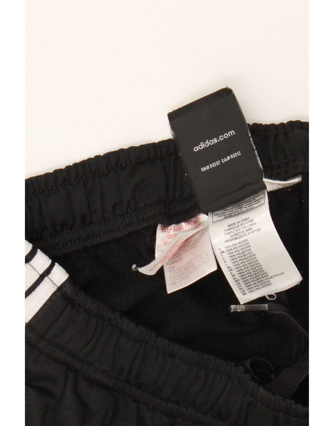 Adidas Boys Sports Shorts 13-14 år Sort polyester