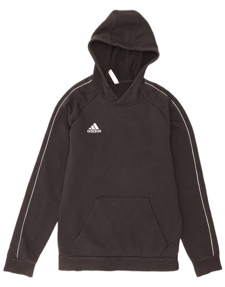 Adidas Herre hættetrøje Jumper Medium Sort Bomuld