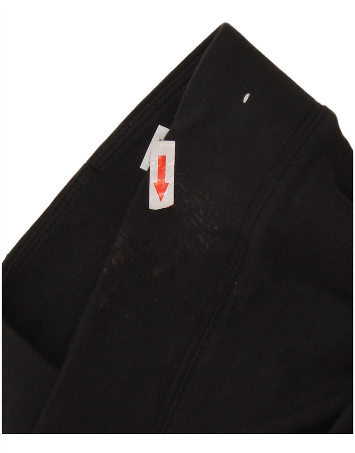 NIKE Grafiske Leggings til kvinder UK 12 Medium Sort Bomuld