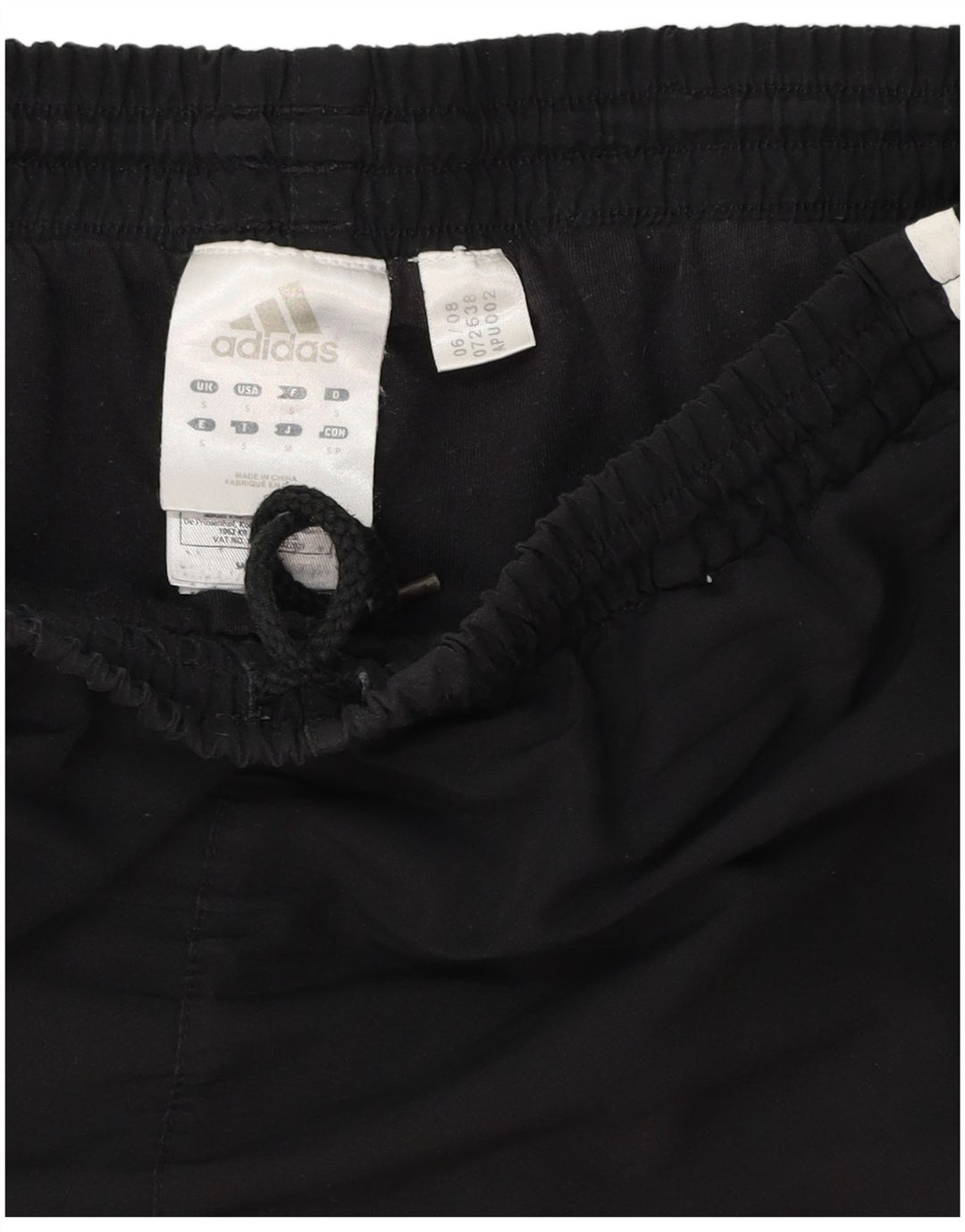 Adidas Træningsdragtsbukser til kvinder UK 10 Small Black Polyester