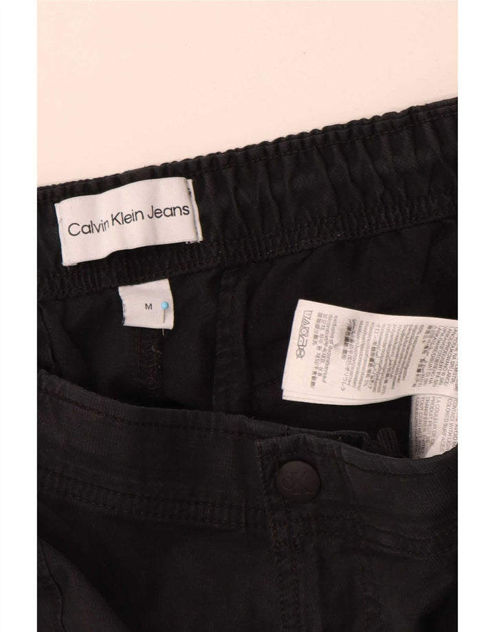 Calvin Klein Herre joggers Cargo Bukser Medium W32 L30 Sort Bomuld