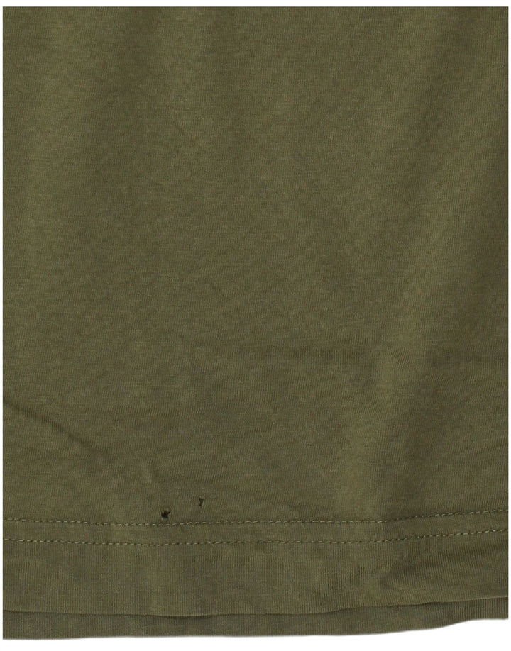 Gant grafisk t-shirt til mænd, medium Khaki Bomuld
