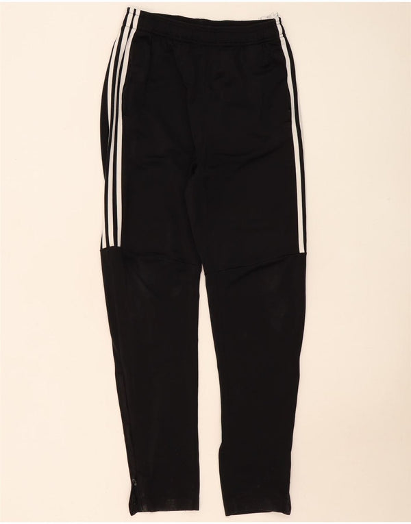 Adidas Boys Aeroready Tracksuit Bukser 15-16 år Sort Polyester