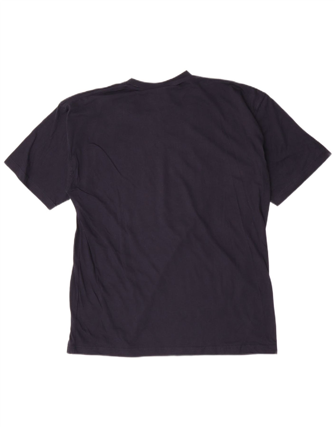 Umbro Herre T-Shirt Top Stor Marineblå Bomuld