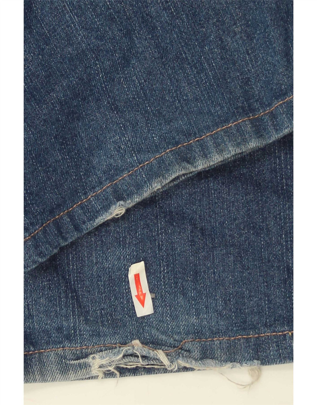 Massimo Dutti Herre Straight Jeans EU 48 XL W38 L29 Blå Bomuld