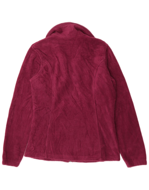Columbia Dame Fleecejakke UK 10 Lille Bourgogne Polyester