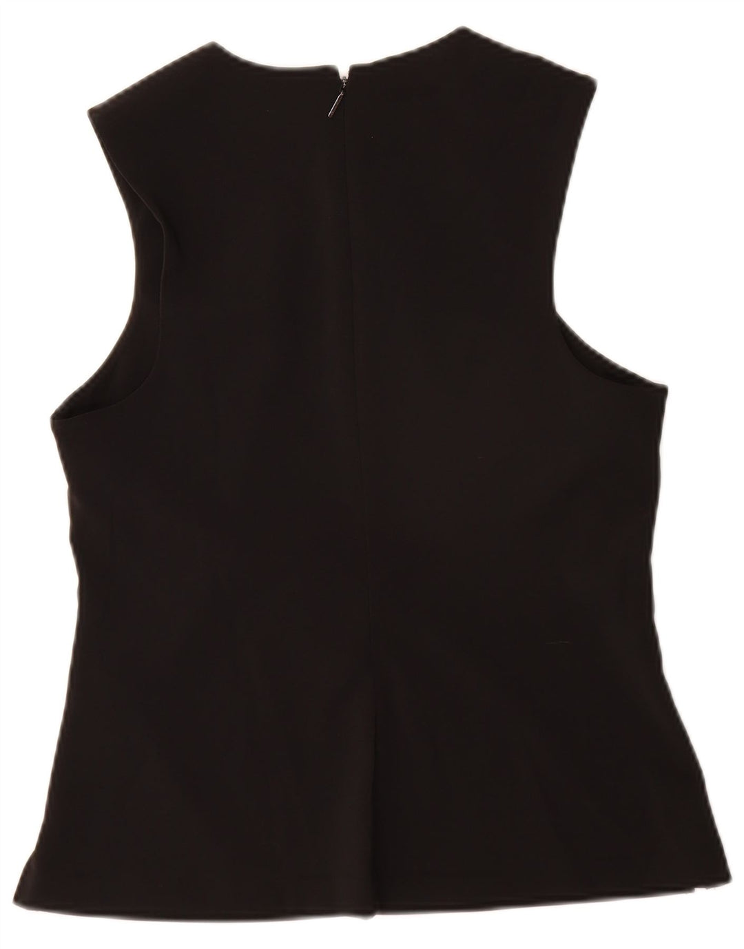 Calvin Klein Dame ærmeløs bluse Top IT 40 Lille sort polyester