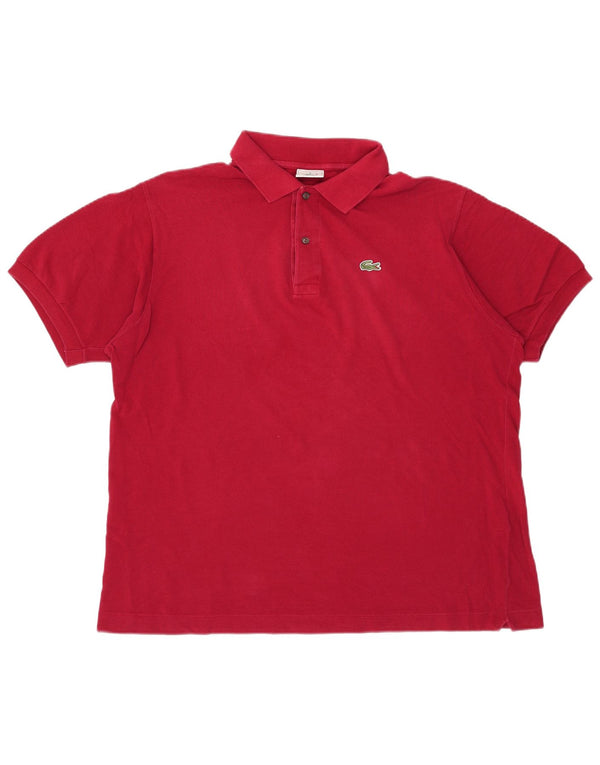 Lacoste herre poloskjorte str. 6 XL Bourgogne bomuld