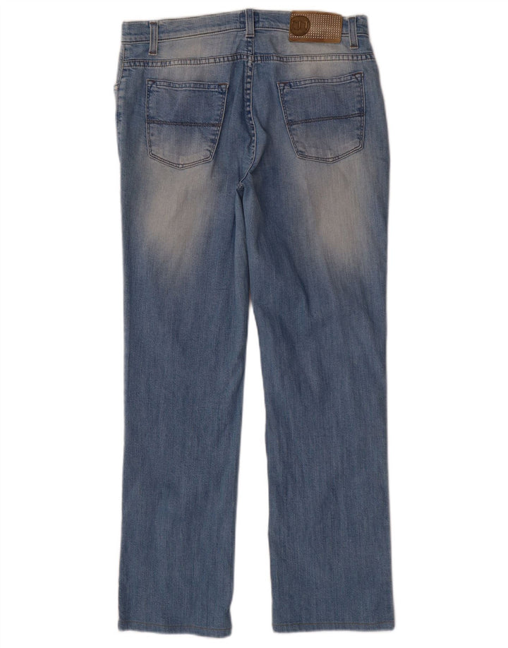 TRUSSARDI JEANS Mens Straight Jeans W29 L28 Blue Cotton