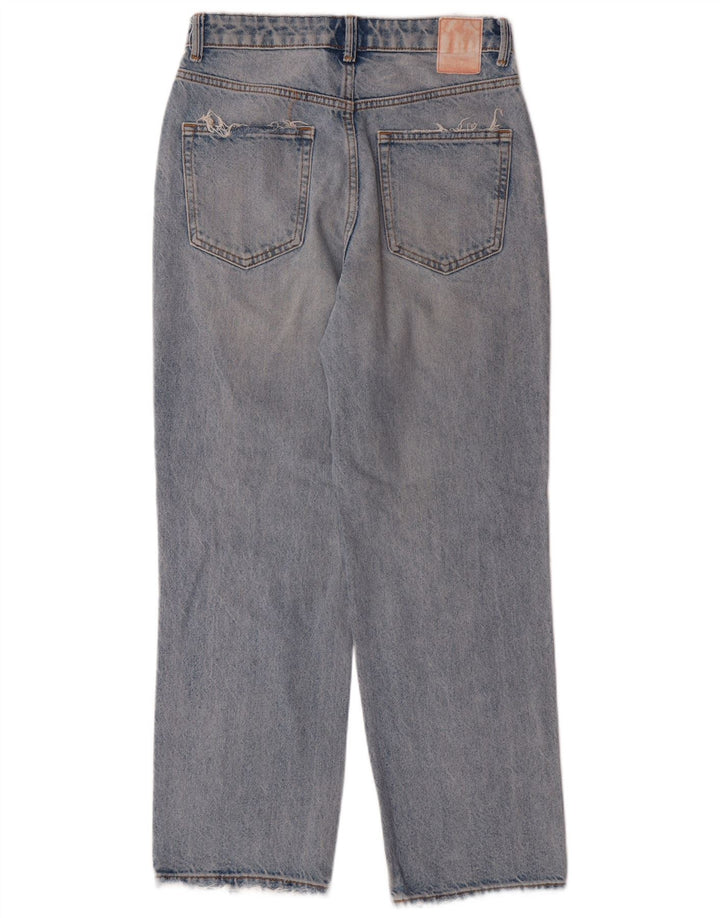 ZARA Womens Straight Jeans EU 38 Small W28 L27 Blue Cotton
