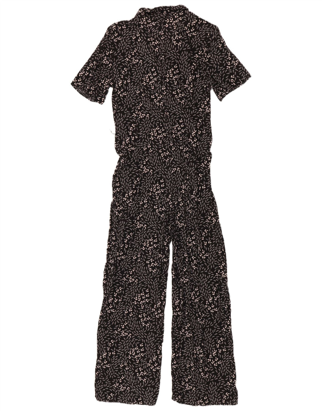 Zara Kortærmet Jumpsuit til kvinder Medium Black Floral