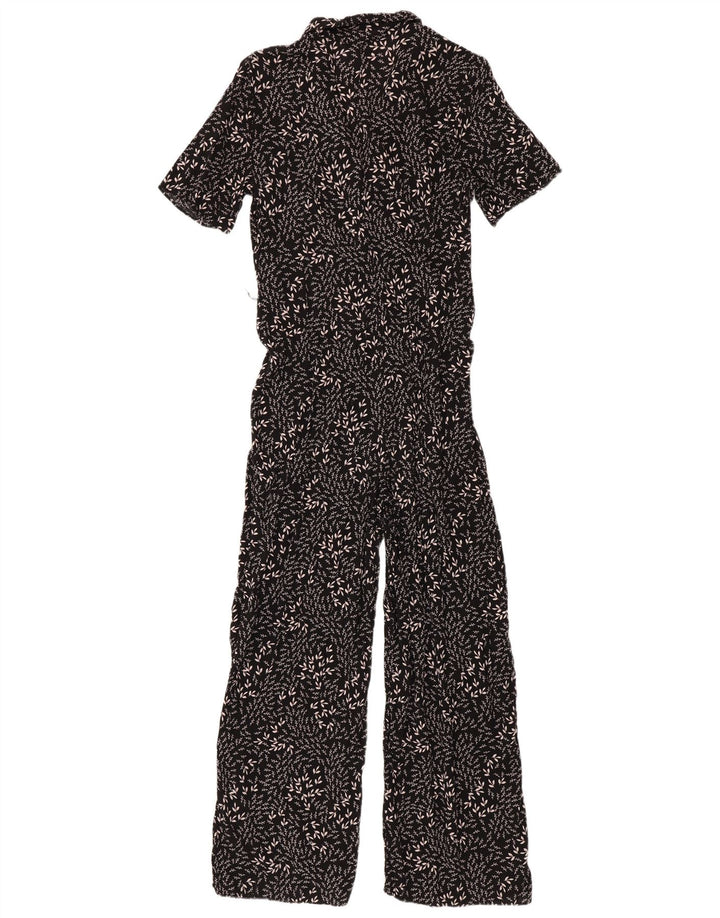 Zara Kortærmet Jumpsuit til kvinder Medium Black Floral