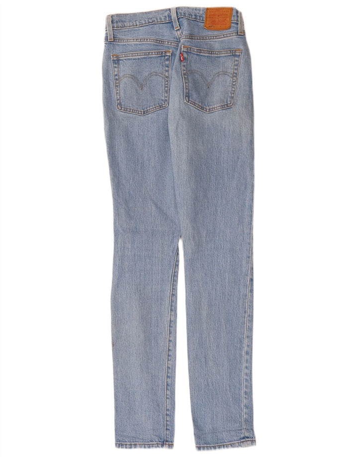 Levi's Dame 501 Slim Jeans W25 L32 Blå Bomuld