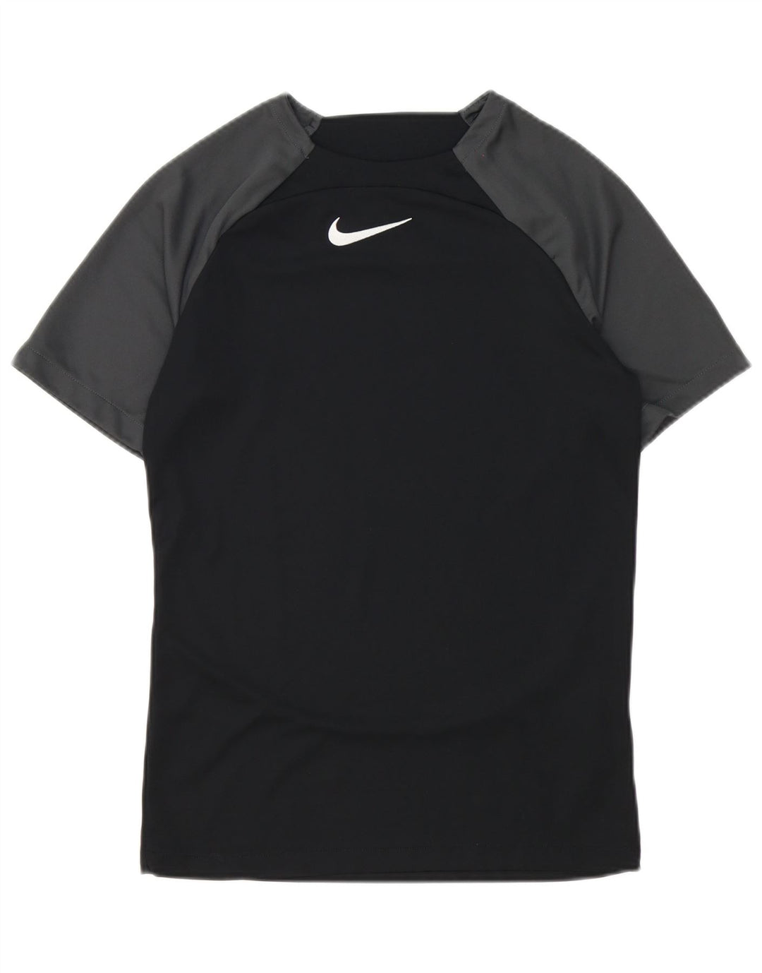 Nike Herre Dri Fit grafisk T-shirt Top Lille sort Colourblock Polyester