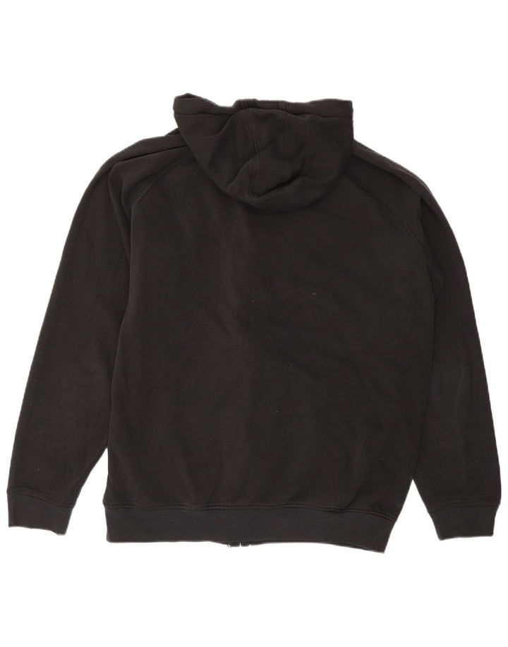 Kappa Hættetrøje med lynlås til mænd 2XL Sort