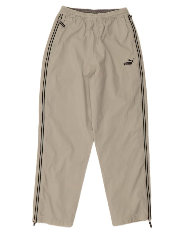 PUMA Træningsdragtsbukser til mænd Small Off White Polyester