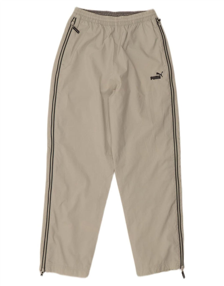 PUMA Træningsdragtsbukser til mænd Small Off White Polyester