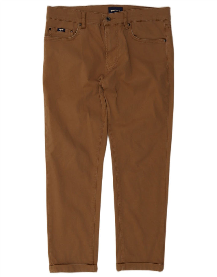 Gas Herre Cropped Bukser W32 L24 Beige