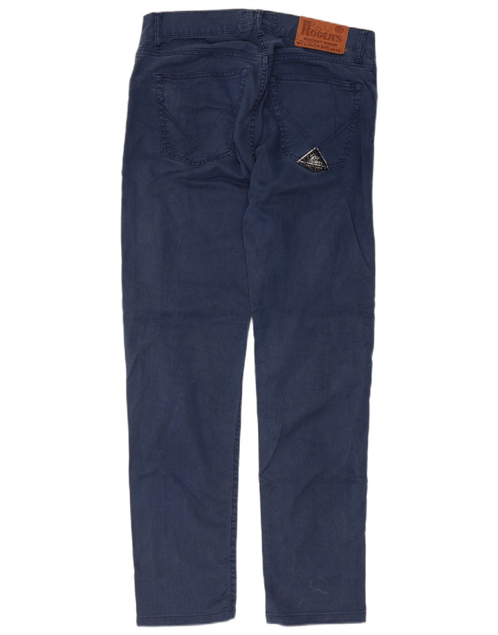 Roy Rogers Slim Jeans til mænd W33 L30 Marineblå bomuld