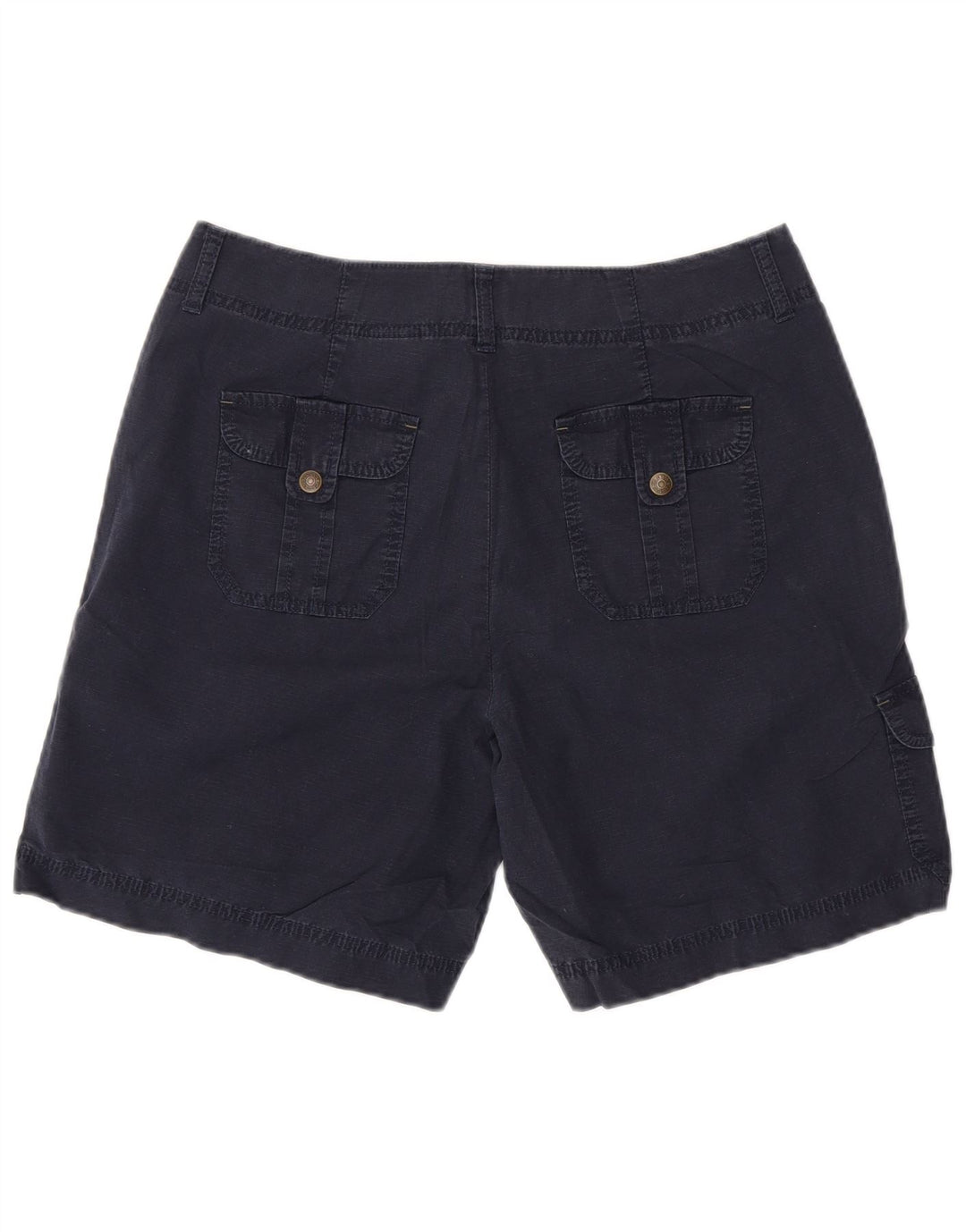 EDDIE BAUER Kvinder Mercer Fit Cargo Shorts US 12 Large W34 Navy Blue