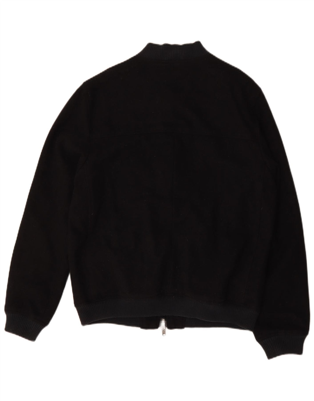 Jack Wills Herre Bomber Jacket UK 38 Medium Navy Blue Wool
