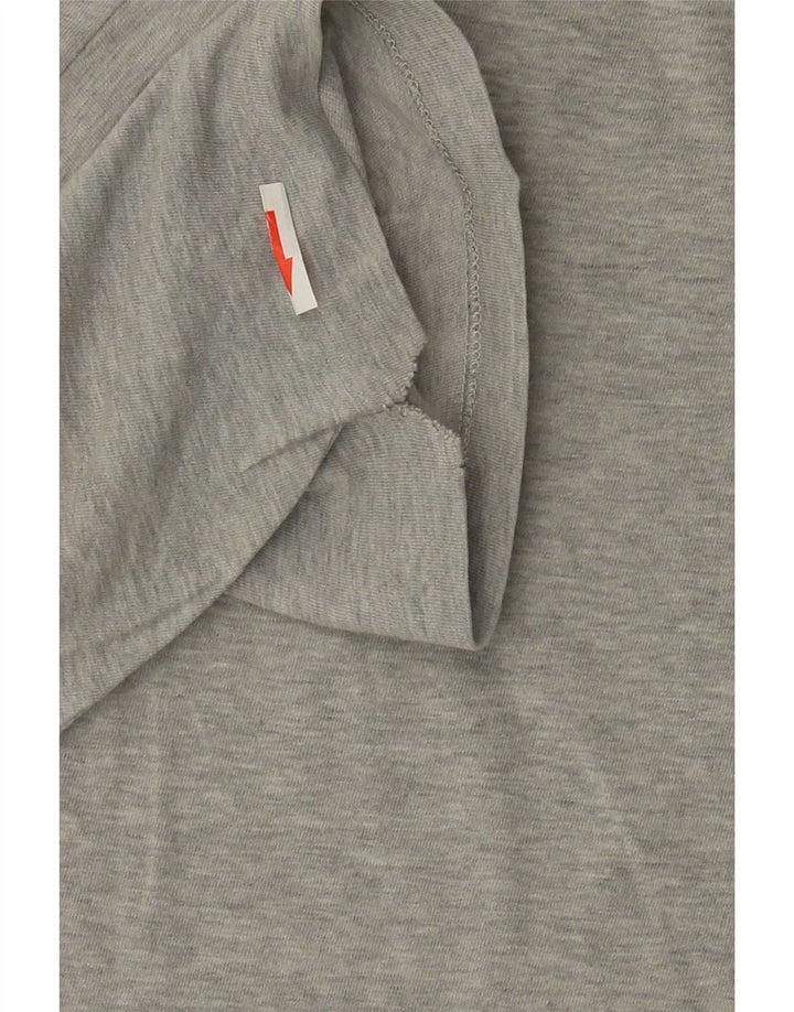 Levi's herre T-shirt top mellemgrå flækket bomuld