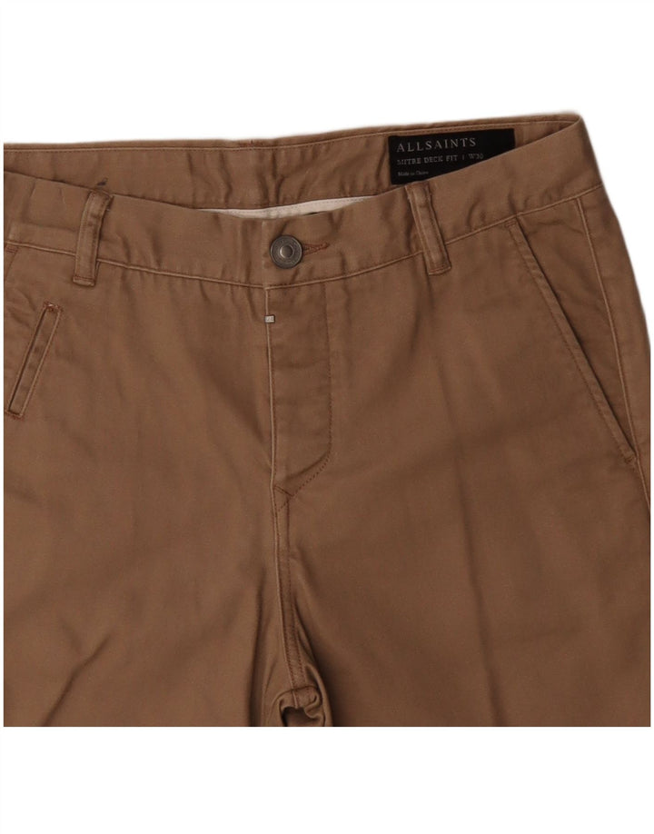 All Saints Herre Chino Shorts W30 Medium Beige Bomuld