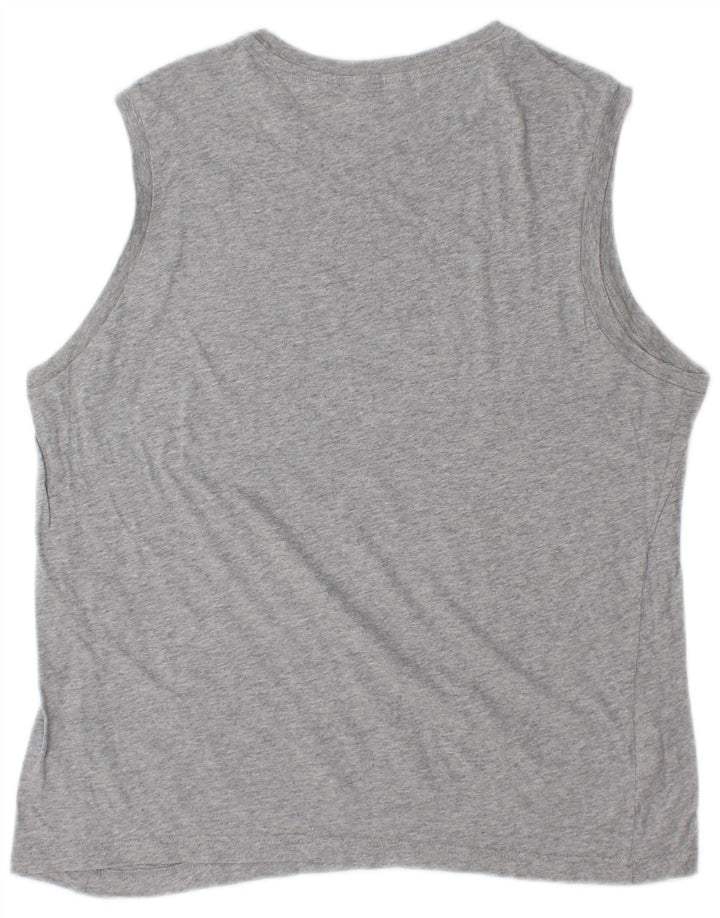 Champion Herre Grafisk Vest Top Medium Grey Flecked