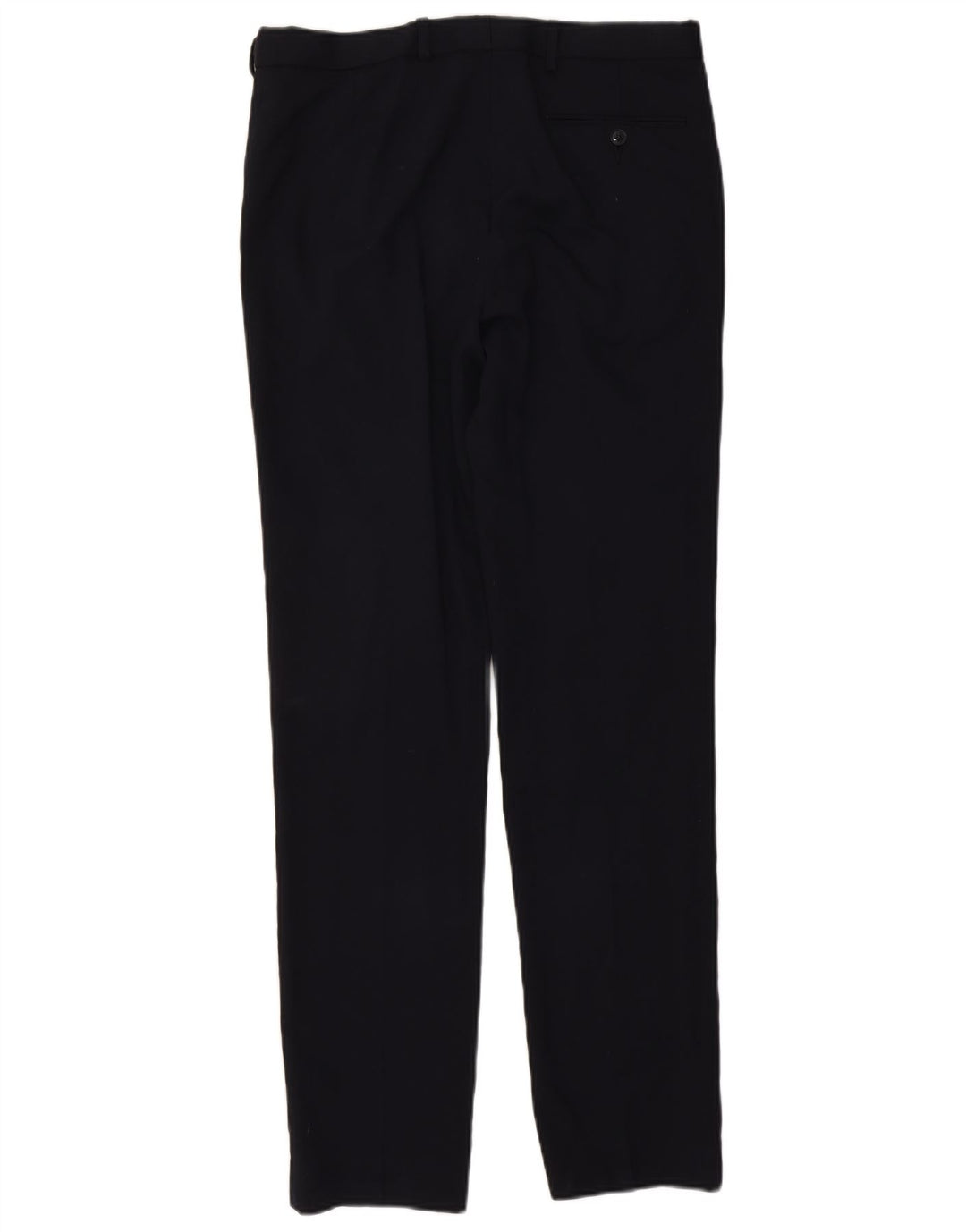Marks & Spencer Herre Slim Suit Bukser W32 L33 Marineblå Uld