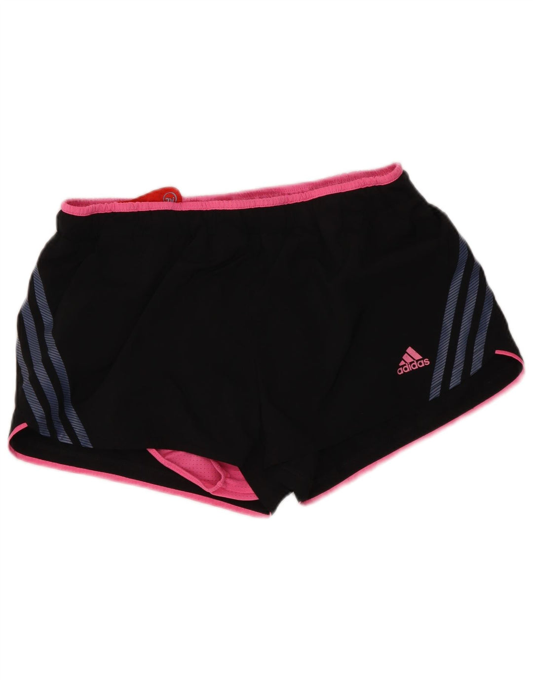 Adidas Womens Climacool Sports Shorts UK 12 Medium Black Polyester