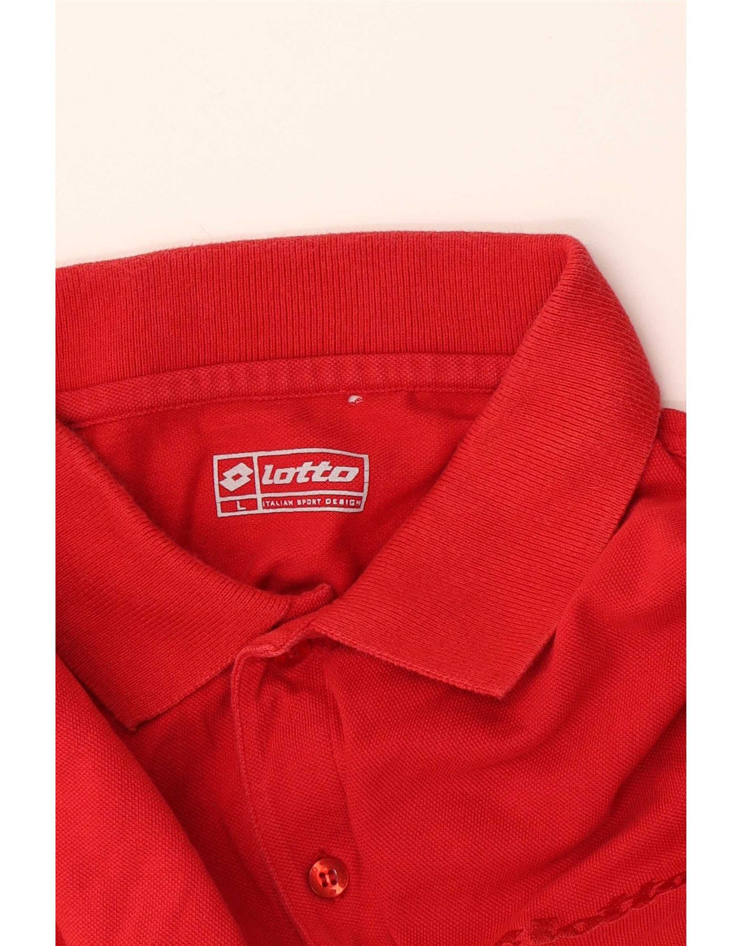 Lotto Herre Polo Shirt Stor Rød