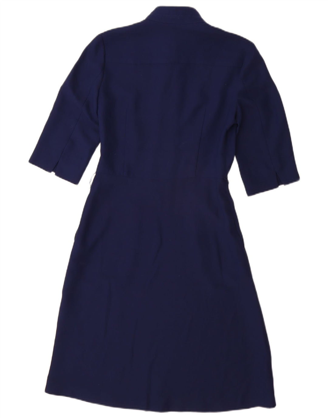 Hobbs Dame A-Line Kjole UK 4 XS Navy Blue Polyester