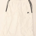 ADIDAS Boys Bermuda Sport Shorts 11-12 Years White Polyester Vintage Adidas and Second-Hand Adidas from Messina Hembry 