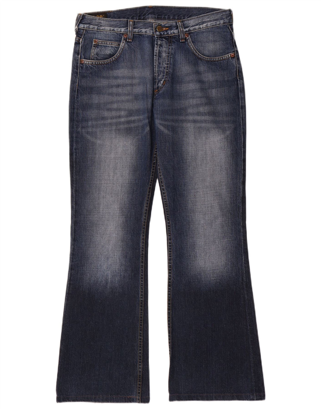 Lee Herre Denver Bootcut Jeans W33 L32 Marineblå Bomuld
