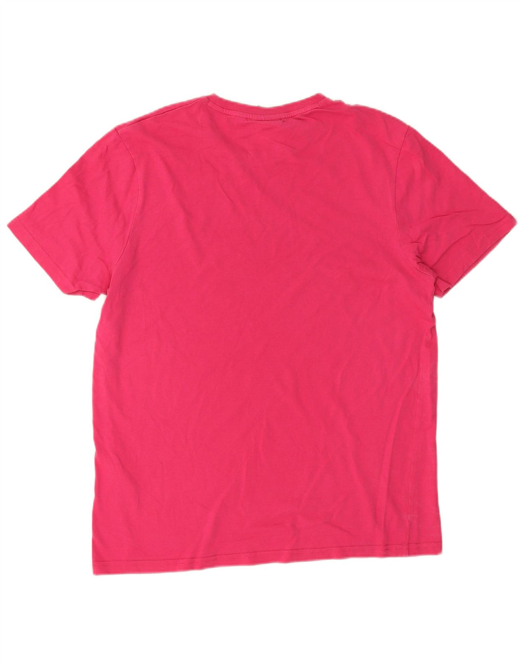 Lyle & Scott Herre T-shirt Top Stor Pink Bomuld