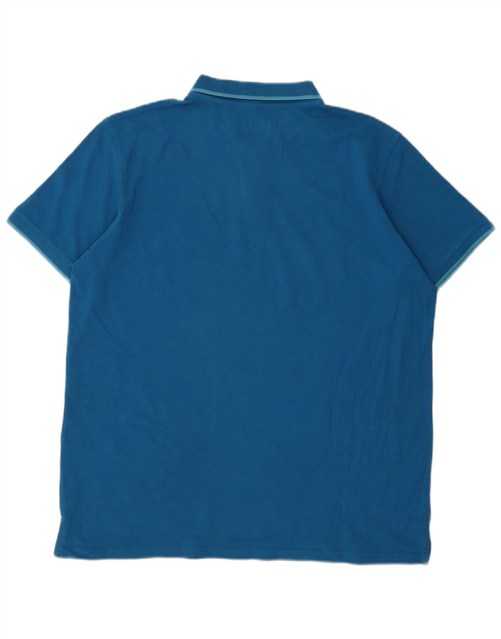 Carrera herre poloshirt 2XL blå bomuld