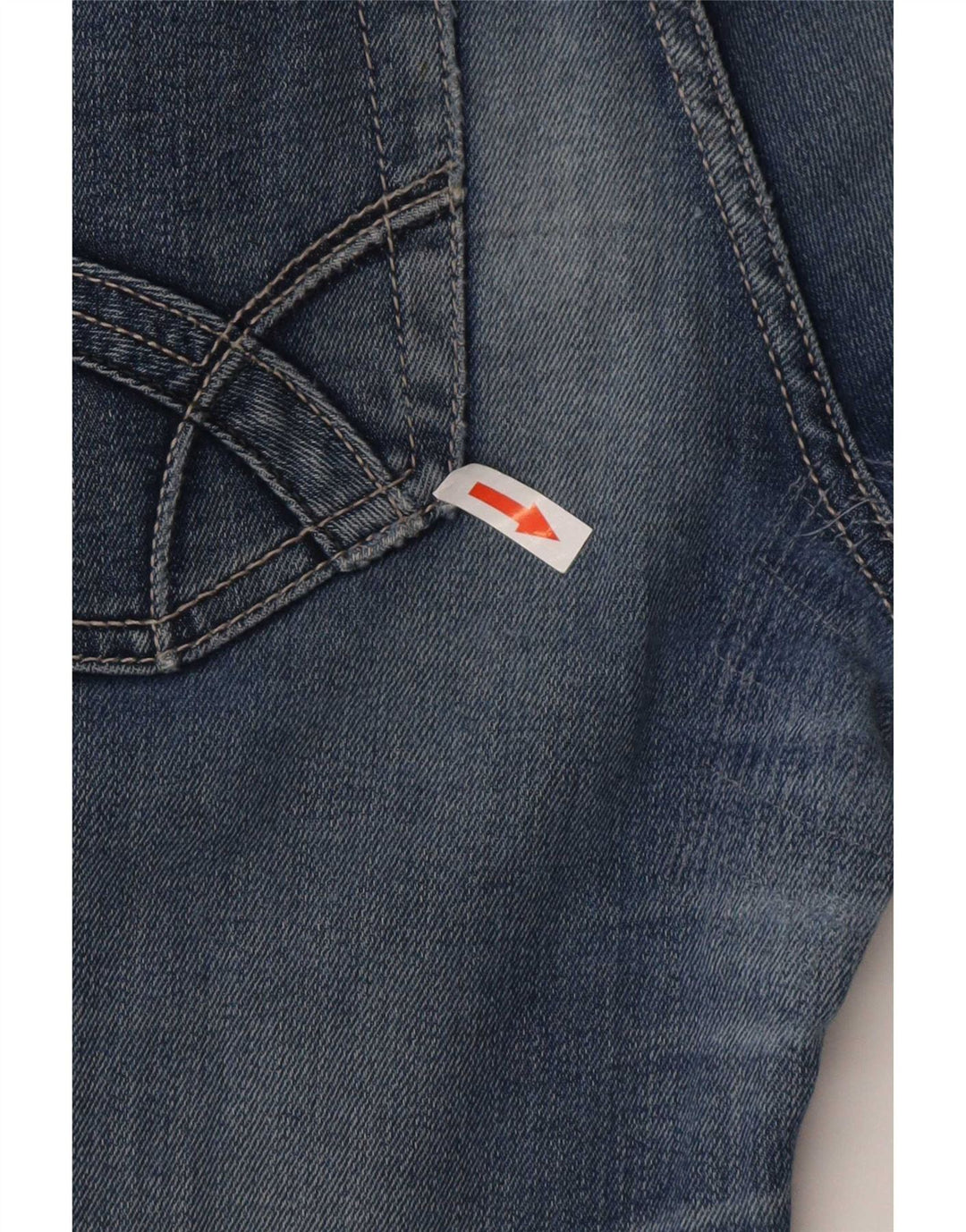 Gas Herre Albert Slim Jeans W32 L34 Blå Bomuld