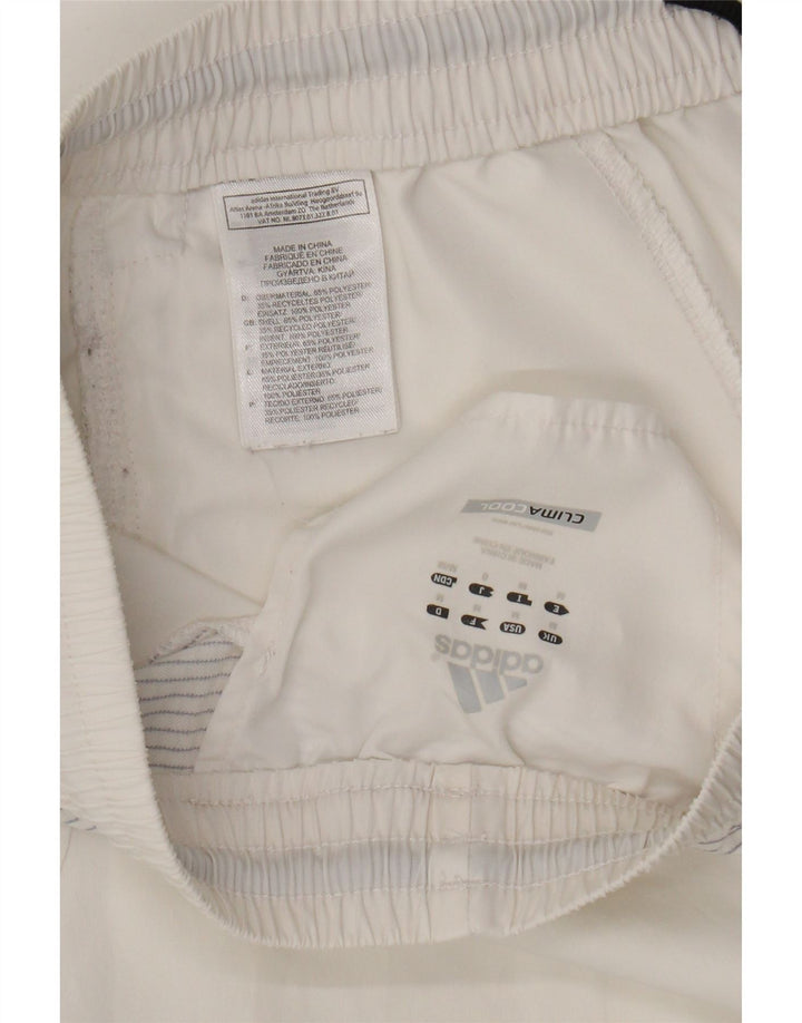 Adidas Herre Climacool Sports Shorts Medium White Colourblock Polyester