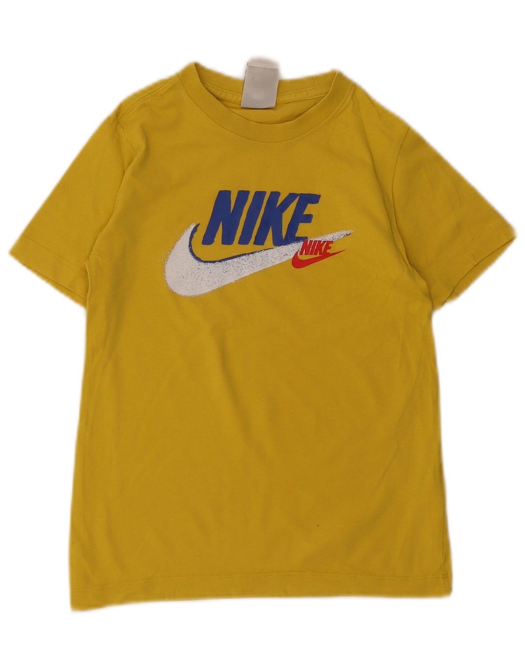 Nike drenge grafisk t-shirt top 8-9 år lille gul bomuld