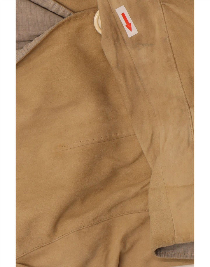 Brunello Cucinelli Dame 1 Knap Blazer Jacket UK 12 Medium Beige Classic