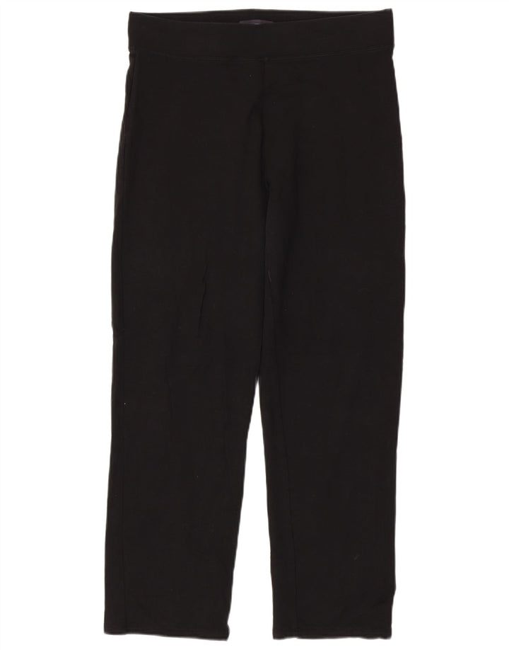Marks & Spencer Dame Leggings UK 12 Medium Sort Bomuld