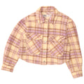 ZARA Oversized Crop Bomber Jacket UK 10 Small Beige Ternet polyester