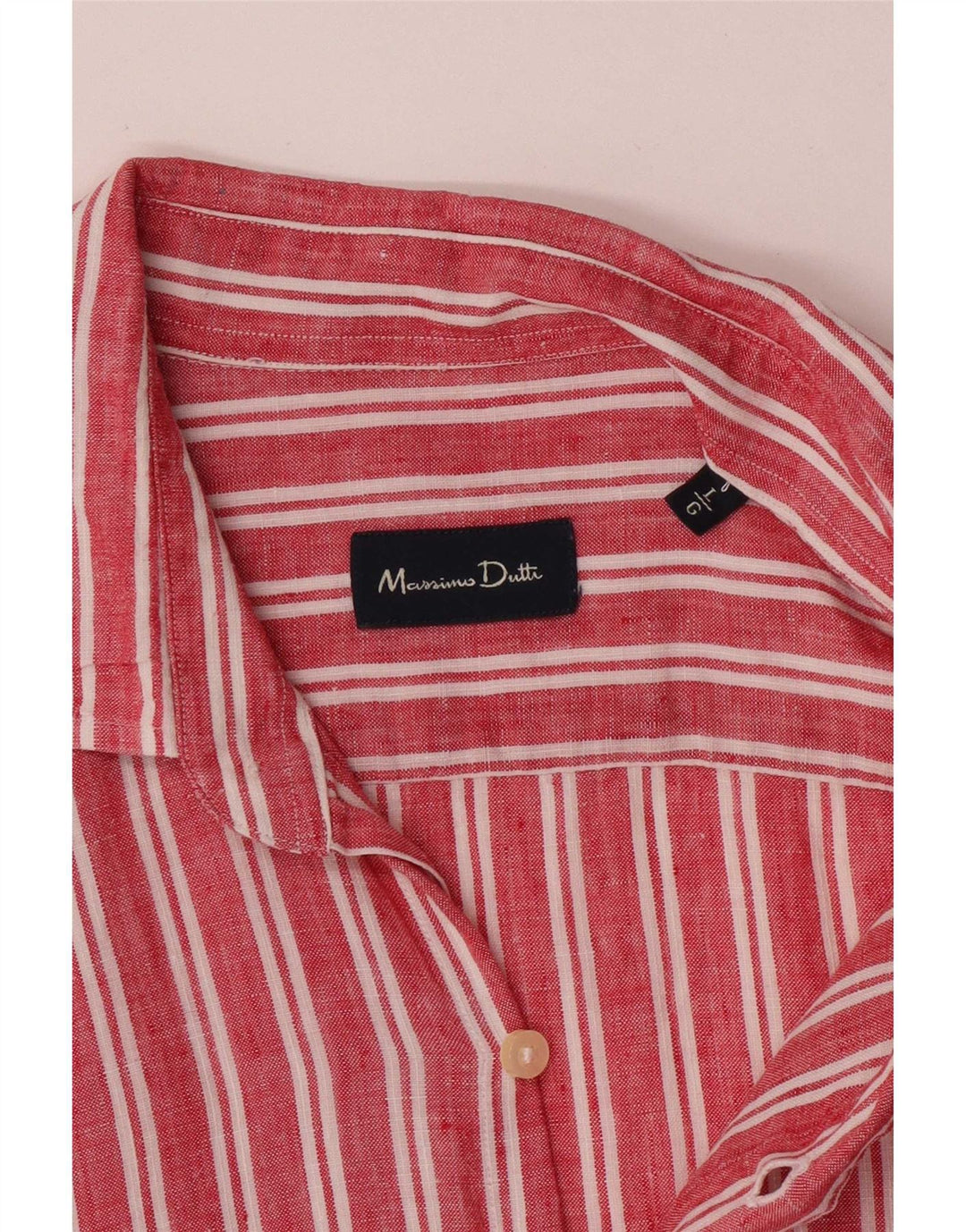 Massimo Dutti Herreskjorte Stor rødstribet